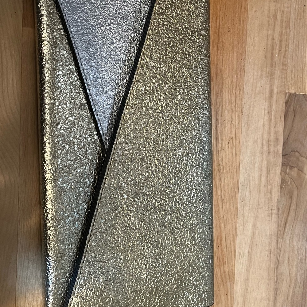 Gold and Silver Clutch